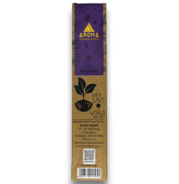 オーガニック ラベンダーのお香AROMA Nature Lavender - 20gr ボックス。