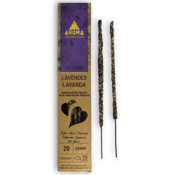 Encens Orgànic Lavanda AROMA Nature Lavender - Capseta de 20gr.