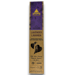 Organic Lavender Incense AROMA Nature Lavender - 20gr box.