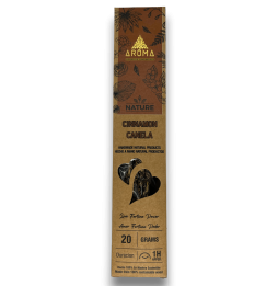 オーガニックシナモン香AROMA Nature Cinnamon - 20gr ボックス。