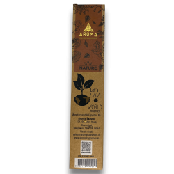 Encens Orgànic Canyella AROMA Nature Cinnamon - Capseta de 20gr.