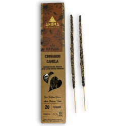 Organic Incense Cinnamon AROMA Nature Cinnamon - 20gr box.