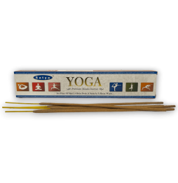 SATYA Incenso Yoga - Incenso Masala Premium - 1 scatola da 15gr.