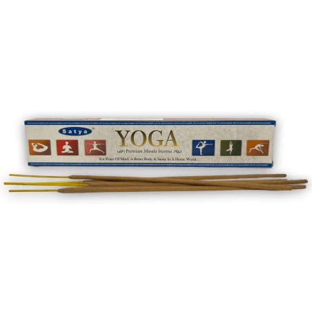 Incienso SATYA Yoga - Premium Masala Incense - 1 cajetilla de 15gr.