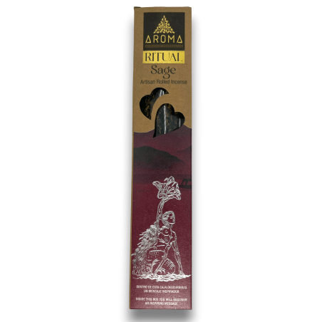 Ritual Incense Sage AROMA Ritual Sage - 20 gram box with inspirational message
