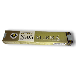 Myrrh GOLDEN NAG Vijayshree Fragrance Myrrh Incense - 1 Pack of 15gr.