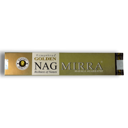 Myrrh GOLDEN NAG Vijayshree Fragrance Myrrh Incense - 1 Pack of 15gr.