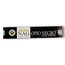 Black Opium Incense GOLDEN NAG Black Opium Vijayshree Fragrance - 1 Pack of 15gr.