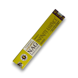 Chandan and Vanilla Infinite Essence Incense GOLDEN NAG Fragancia Infinite Essence Vijayshree - 1 Caixa de 15gr.