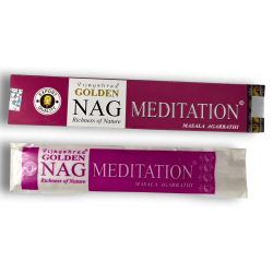 GOLDEN NAG Meditation Incense Fragrance Vijayshree - 1 Caixa de 15 gr.