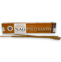 Palo Santo Incense GOLDEN NAG Palo Santo Vijayshree Fragrance - 1 Box of 15gr.