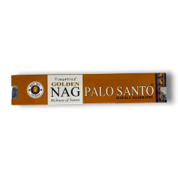 Kadzidło Palo Santo ZŁOTY GOLDEN NAG Zapach Palo Santo Vijayshree - 1 pudełko 15gr.