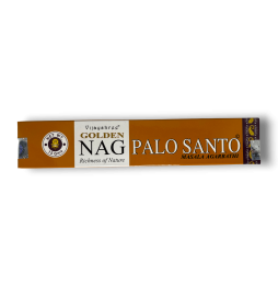 Palo Santo intsentsu GOLDEN NAG Palo Santo Vijayshree lurrina - 15 gr-ko kaxa 1.