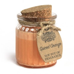 Sojawachs Kerzenglas - Spiced Orange