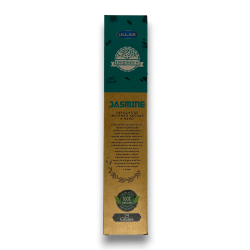 Incenso de Jasmim - ULLAS - Feito à mão - 25g - Fabricado na Índia - 100% Natural - Incenso Orgânico ULLAS