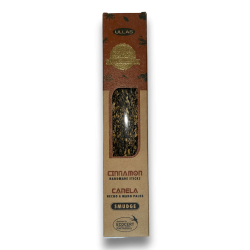 Encens Ulles de Canyella - Cinnamon - Fet a mà - 25gr - Fet a Índia - 100% Natural - ULLAS Encens Orgànic