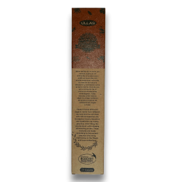 Ullas Cinnamon Incense - Cinnamon - Handmade - 25gr - Made in India - 100% Natural - ULLAS Organic Cense