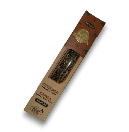 Ullas Cinnamon Incense - Cinnamon - Handmade - 25gr - Made in India - 100% Natural - ULLAS Organic Incense
