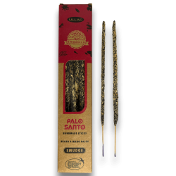 Palo Santo Ullas Räucherstäbchen - ULLAS - Handgefertigt - 25gr - Hergestellt in Indien - 100% natürlich - ULLAS Bio Räucherstäb