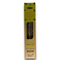 Incenso Ullas Rue - Arruda - ULLAS - Fatto a mano - 25gr - Prodotto in India - 100% naturale - Incenso biologico ULLAS