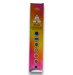 SAC Incense of the 7 Chakras - SAC Seven Chakras Pack of 35 incense sticks (7 small packages of 5 sticks)