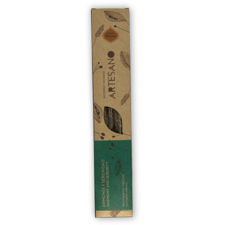 Incienso Palo Santo y Fresias Sagrada Madre - Armonía y Serenidad - 5 barritas orgánicas - Incienso Artesano