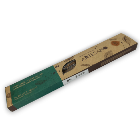 Incienso Palo Santo y Fresias Sagrada Madre - Armonía y Serenidad - 5 barritas orgánicas - Incienso Artesano