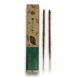 Incenso Palo Santo e Santa Madre Freesia - Harmonia e Serenidade - 5 bastões orgânicos - Incenso Artesanal