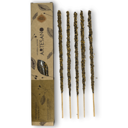 Palo Santo Incense and Holy Mother Incense - Prosperity - 5 organic bars - Artisan Incense