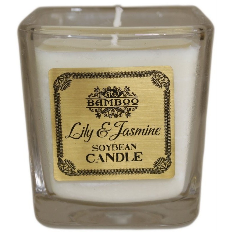 Soy Wax Candle - Lily eta jasmina-SOJA-ARZIZKO KANDELAK-HOSTENATURA