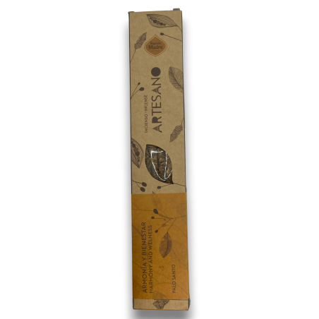 Incienso Palo Santo Sagrada Madre - Armonía y Bienestar - 5 barritas orgánicas - Incienso Artesano