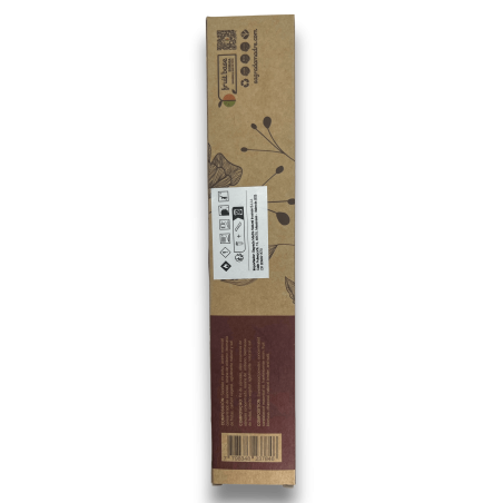 Incienso Palo Santo y Sándalo Sagrada Madre - Relajación - 5 barritas orgánicas - Incienso Artesano