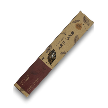 Incienso Palo Santo y Sándalo Sagrada Madre - Relajación - 5 barritas orgánicas - Incienso Artesano