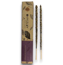Holy Mother Palo Santo and Lavender Incense - Harmony and Relaxation - 5 organic sticks - Artisan Incense