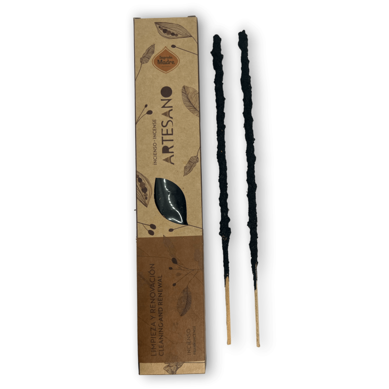 Artisan Incense Sagrada Madre - Cleansing and Renewal - 5 organic sticks - Artisan Incense-ARTISAN INCENSES SAGRADA MADRE - PACK OF 5 UNITS-HOSTENATURA