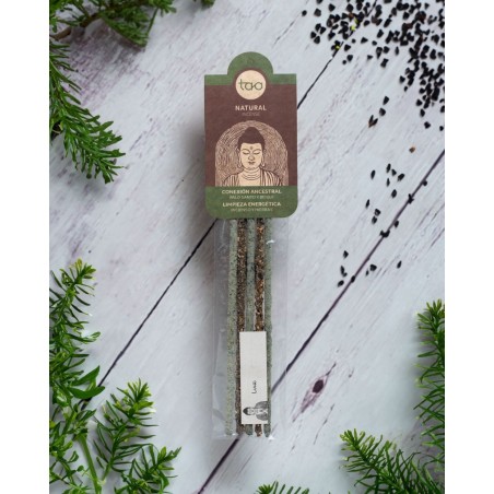 Incienso Palo Santo y Benjuí TAO Combinado Limpieza Energética y Conexión Ancestral - Inciensos TAO - 5 varillas gruesas