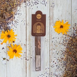 Natürliche Reinigung von TAO Sandelholz Räucherstäbchen - 5 dicke Stäbchen