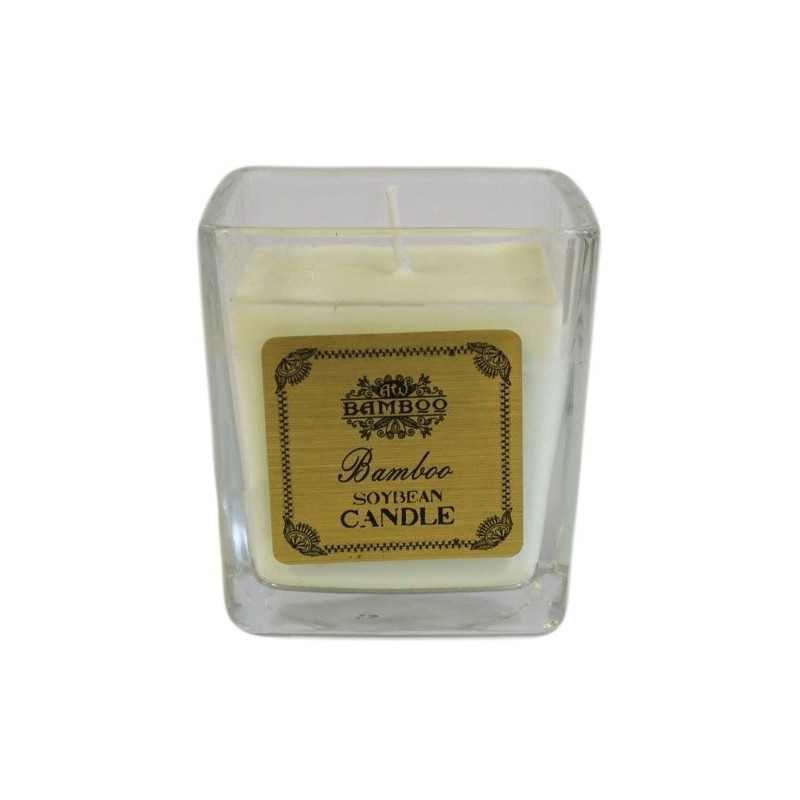 Soy Wax Candle - Bamboo-SOY WAX CANDLES-HOSTENATURA