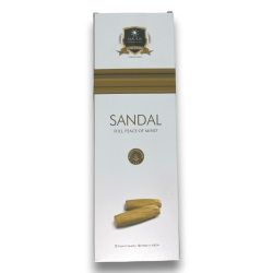 Alaukik Sandalwood Sandalen intsentsua - Pakete handia 90gr - 55-65 makilak - Indian egina