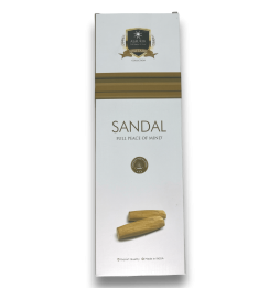Kadzidło Alaukik Sandal - Duże opakowanie 90g - 55-65 patyczków - Wyprodukowane w Indiach