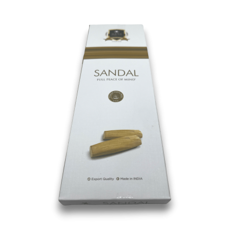 Encens Alaukik Bois de Santal - Grand Pack 90gr - 55-65 sticks - Fabriqué en Inde