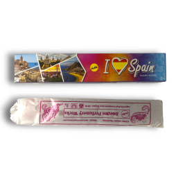 Incenso Souvenir Espanha España Sree Vani - Incenso de Luxo - 1 pacote de 15g.