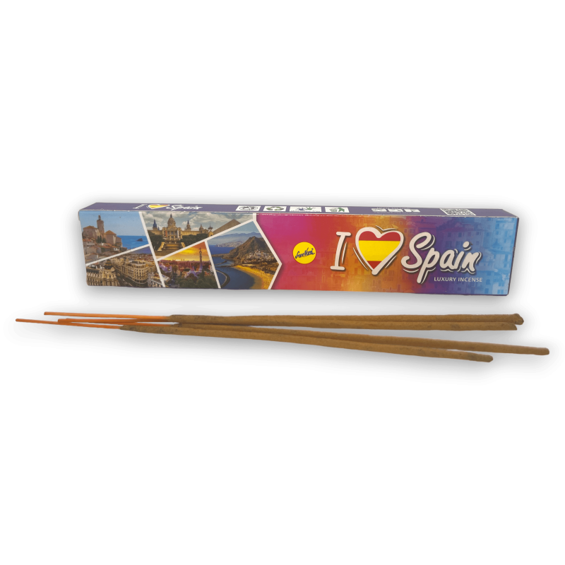 Encens Souvenir Spain Espanya Sree Vani - Luxury Incense - 1 paquet de 15gr.-INCENSOS GOLDEN ÍNDIA SREE VANI-HOSTENATURA