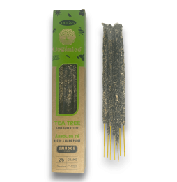 Tea Tree Ullas Incense Sticks - Handmade - 25g - Made in India - 100% Natural - ULLAS Organic Incense
