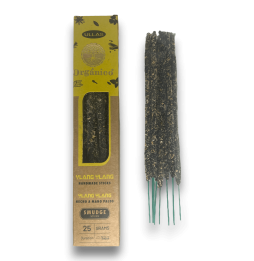 Ylang Ylang Ullas Incense - Handmade - 25gr - Made in India - 100% Natural - ULLAS Organic Incense