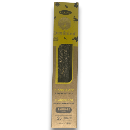 Ylang Ylang Ullas Incense - Handmade - 25gr - Made in India - 100% Natural - ULLAS Organic Incense