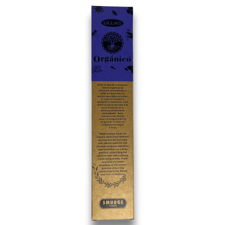 Violet Ullas Incense - Violet - Handmade - 25gr - Made in India - 100% Natural - ULLAS Organic Incense
