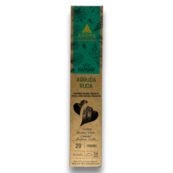 Encens Orgànic Ruda AROMA Nature Arruda - Caixeta de 20gr.