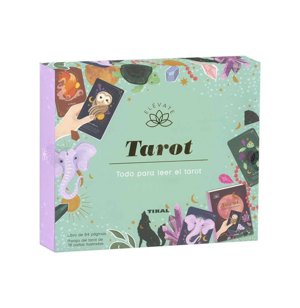 ELEVA-TE Todo para ler o tarot (Livro + Baralho de Tarot)
