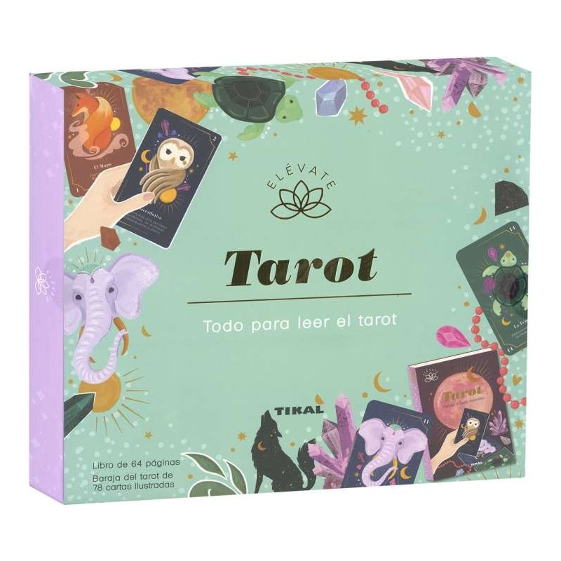 ELEVATE Totul pentru a citi tarot (Carte + Tarot Deck)-TAROT-HOSTENATURA